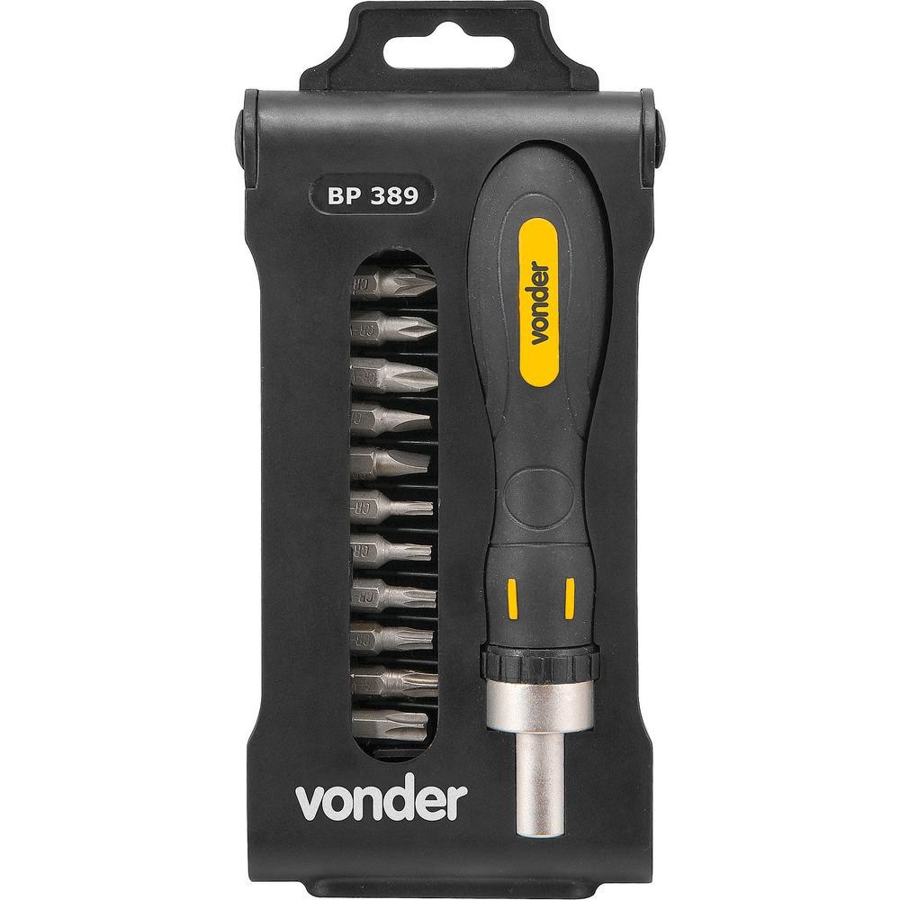 Jogo Bits Ponteiras 1/4 com 13 peças Cromo Vanádio Bp389 em Oferta na Shopee