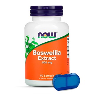 Extrato de Boswellia 500mg Now Foods 90Soft + Porta Cápsulas em Oferta na Shopee