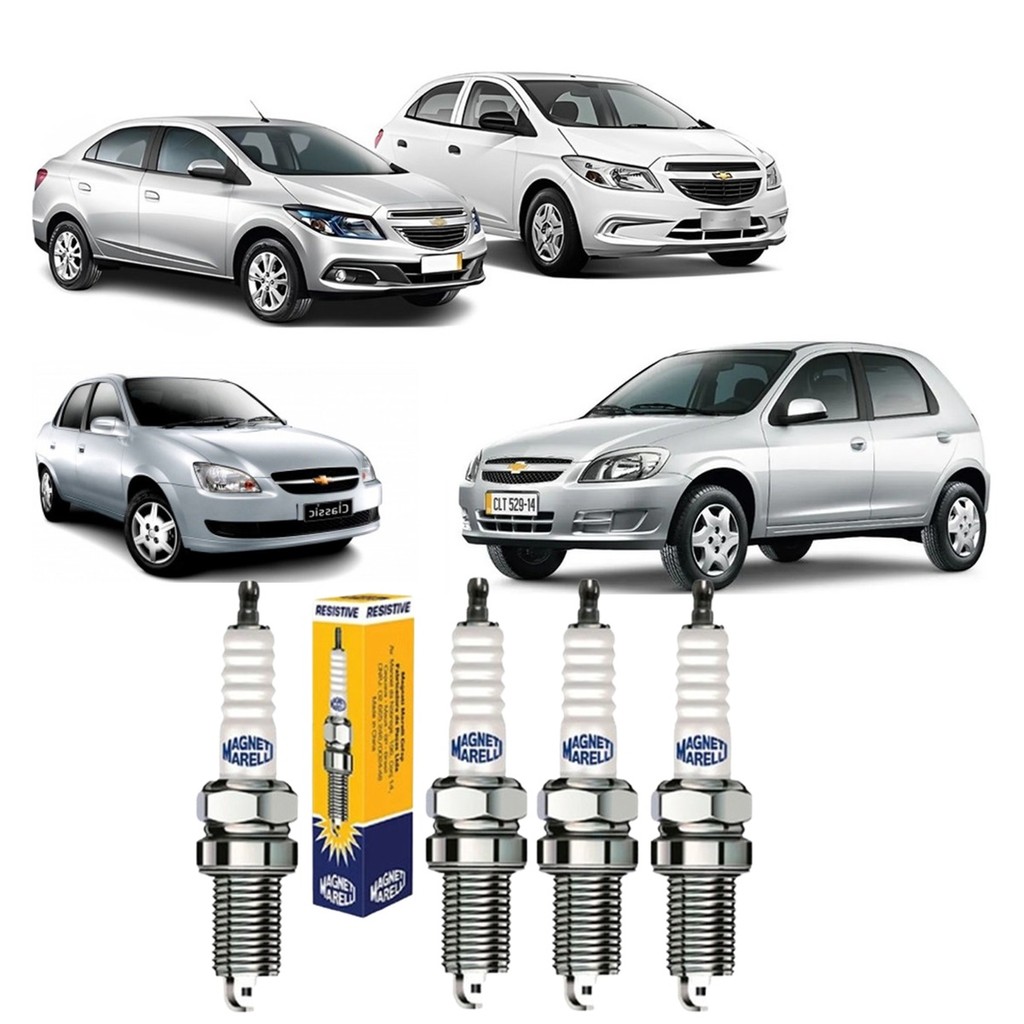 Jogo Velas Ignição Corsa Celta Prisma Ônix Vhce E Spe/4 em Oferta na Shopee