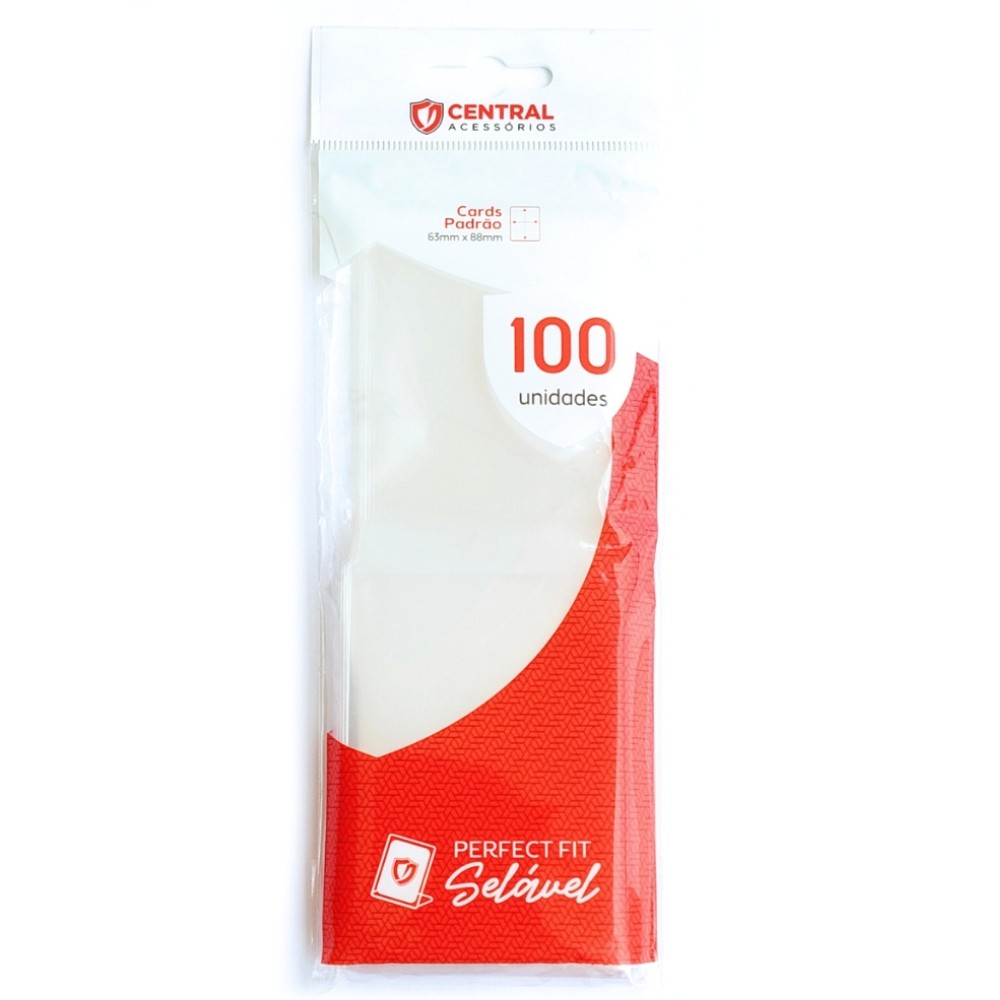 Sleeve Perfect Fit Selável Transparente 63x88mm 100un Central Protetor Carta Double ShieldPokémonTCG em Oferta na Shopee