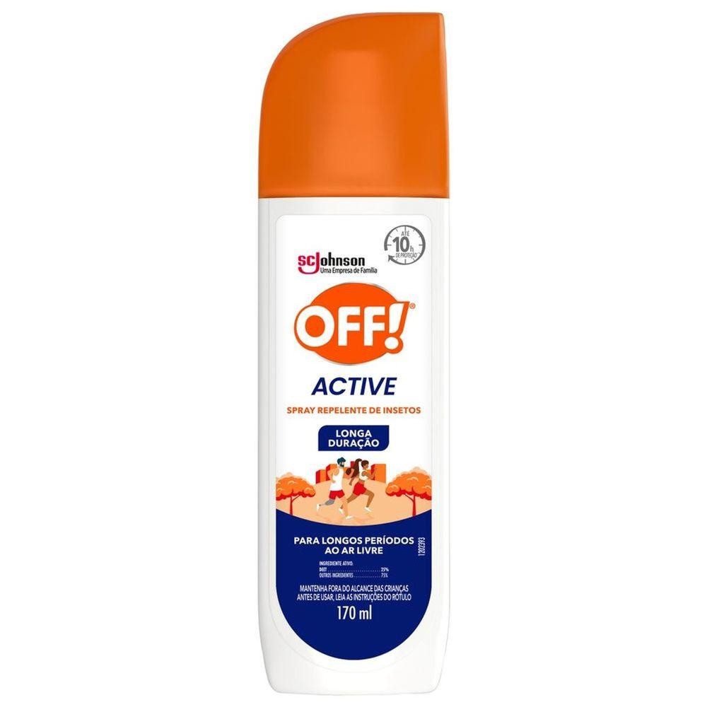 Repelente Off Active Spray 170ml