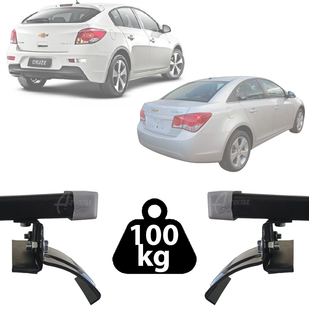 Rack Teto Resistent Sport GM Cruze Sedan Hatch 11 a 18 100kg