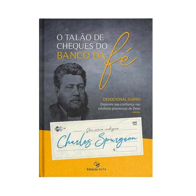 O Talão de Cheques do Banco da Fé | Charles Spurgeon | Estação da Fé em Oferta na Shopee