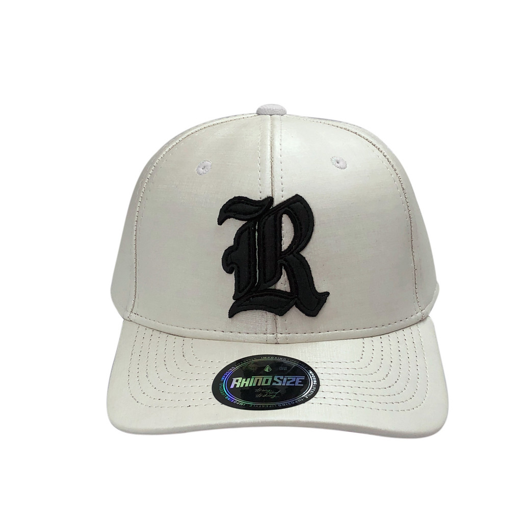 Boné Rhino Size Los Rhino Aba Curva Branco Perolado
