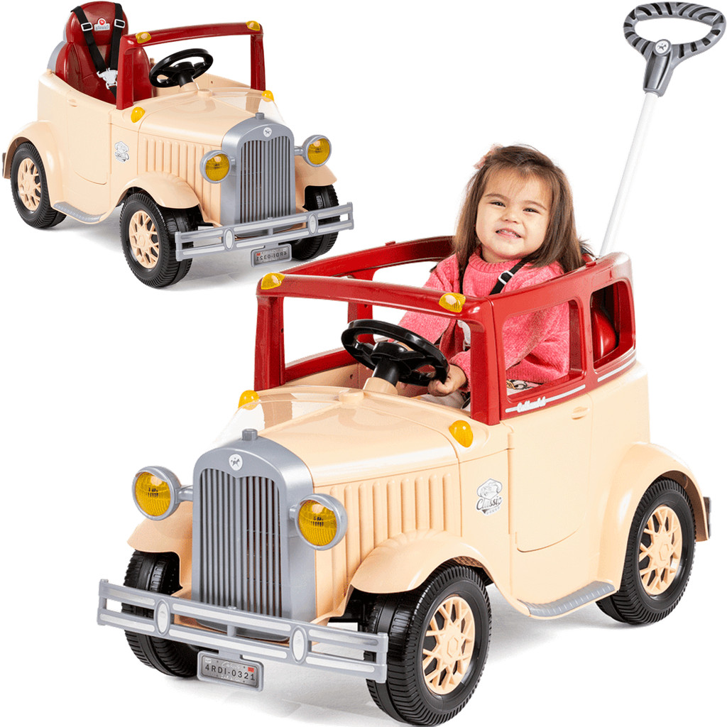 Carrinho de Passeio e Pedal Infantil Calesita Calhambek Classic em Oferta na Shopee