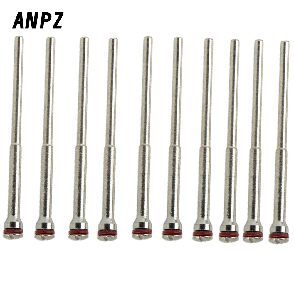 [AZP] 10pcs Haste De Polimento Mandril Burs Ferramenta Rotativa Para Máquina Polidora 2.35 Mm