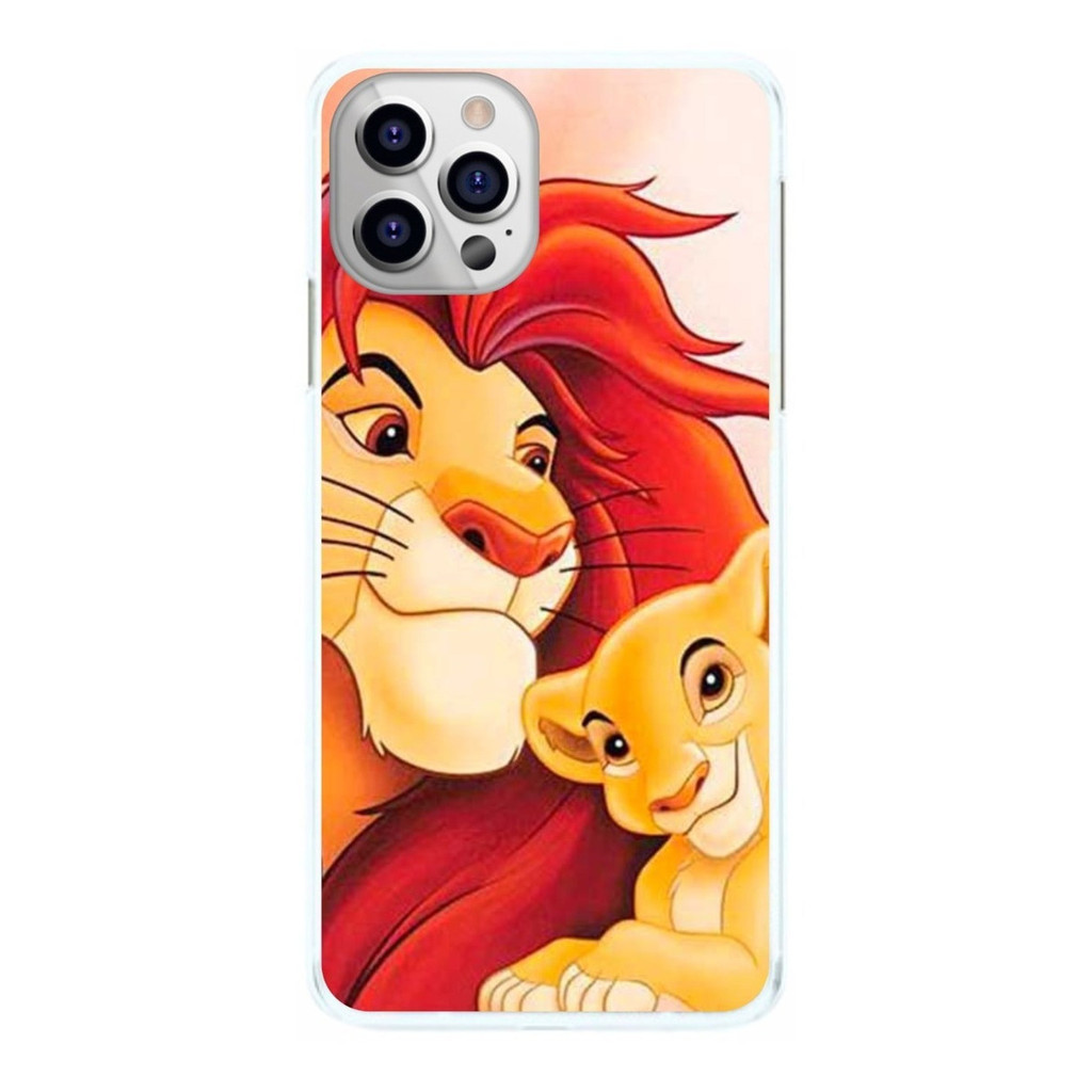 Capinha Rei Leão Simba e Mufasa Juntos Capa de Celular