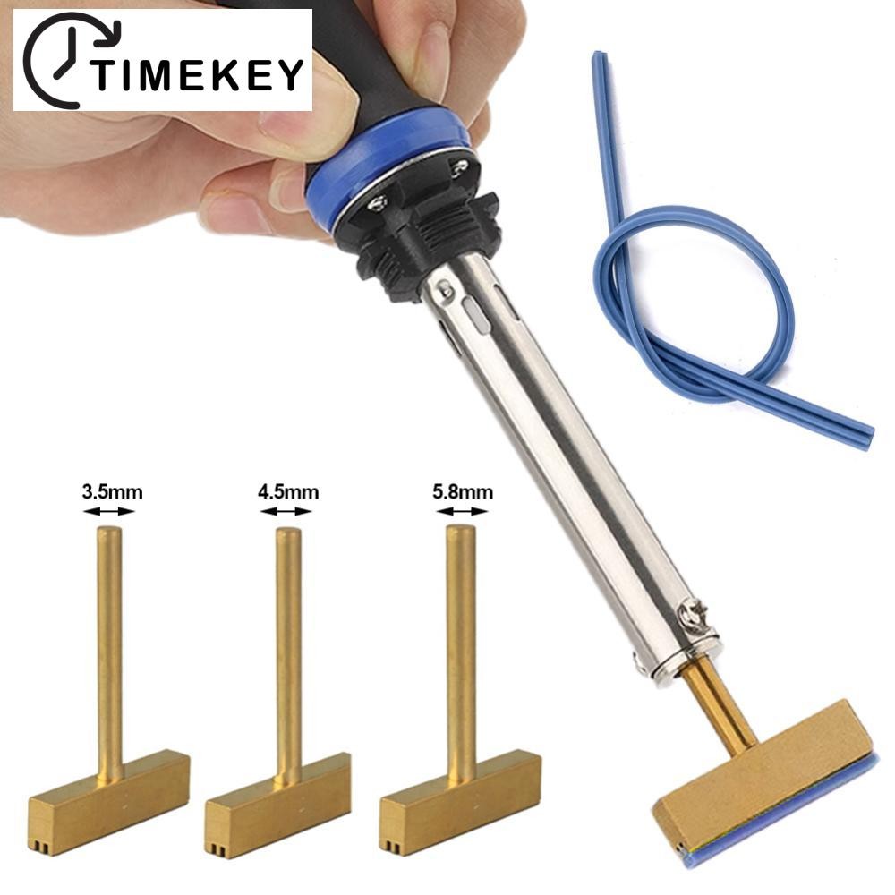 TKEY Pontas De Ferro De Solda , 30W/40W/60W T , Ponta Com Tira De Borracha De Prensa Quente Gratuita Para Tela LCD , Reparo De Cabo Flexível O6X6 em Oferta na Shopee