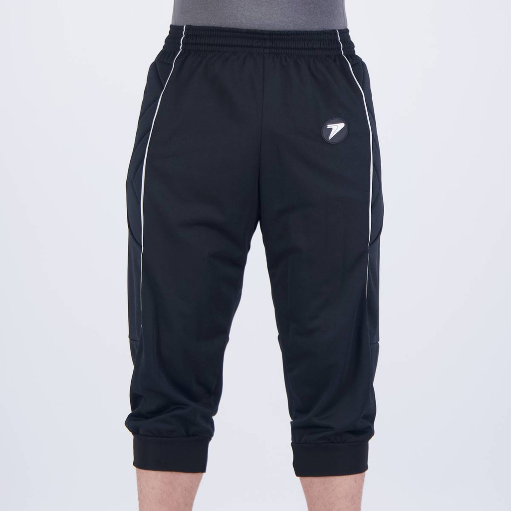 Calça Poker Goleiro 3/4 Filadelfia Preta - Sports & Outdoors