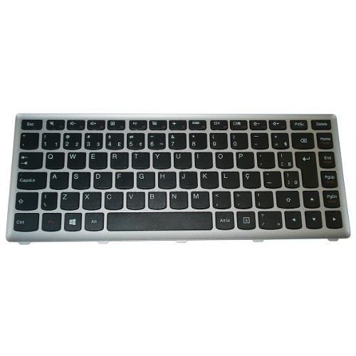 Teclado Ultrabook Lenovo S400 S300 S405 Preto 25208729 Br Ç