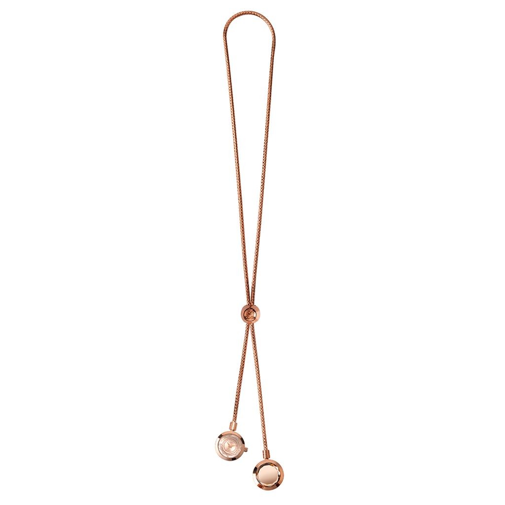 Colar Relógio Euro Feminino Unique Rosé - EU2035YWV/4JI