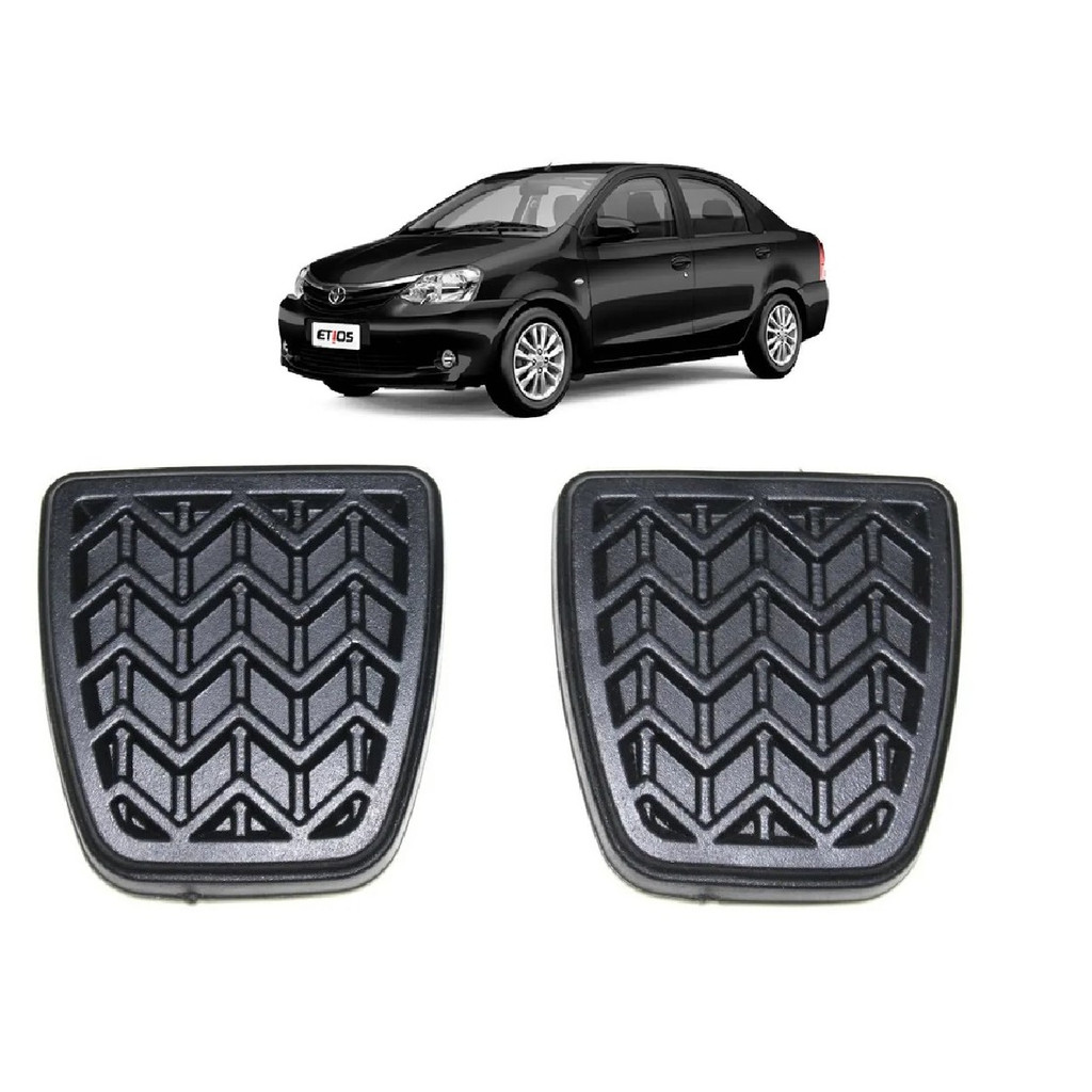 Par Capa Pedal Pedaleira Freio E Embreagem Etios Hilux 2012 2013 2014 2015 em Oferta na Shopee