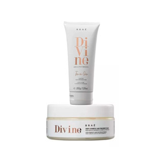 Máscara Divine 200ml e Ten in One - Leave-in - 200g Braé em Oferta na Shopee