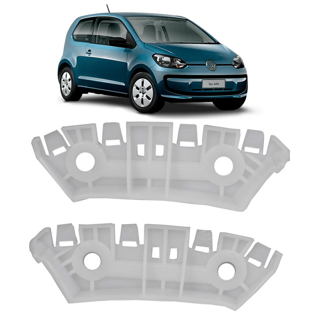 Suporte Guia Parachoque Vw UP 2014 Até 2021 Dianteiro