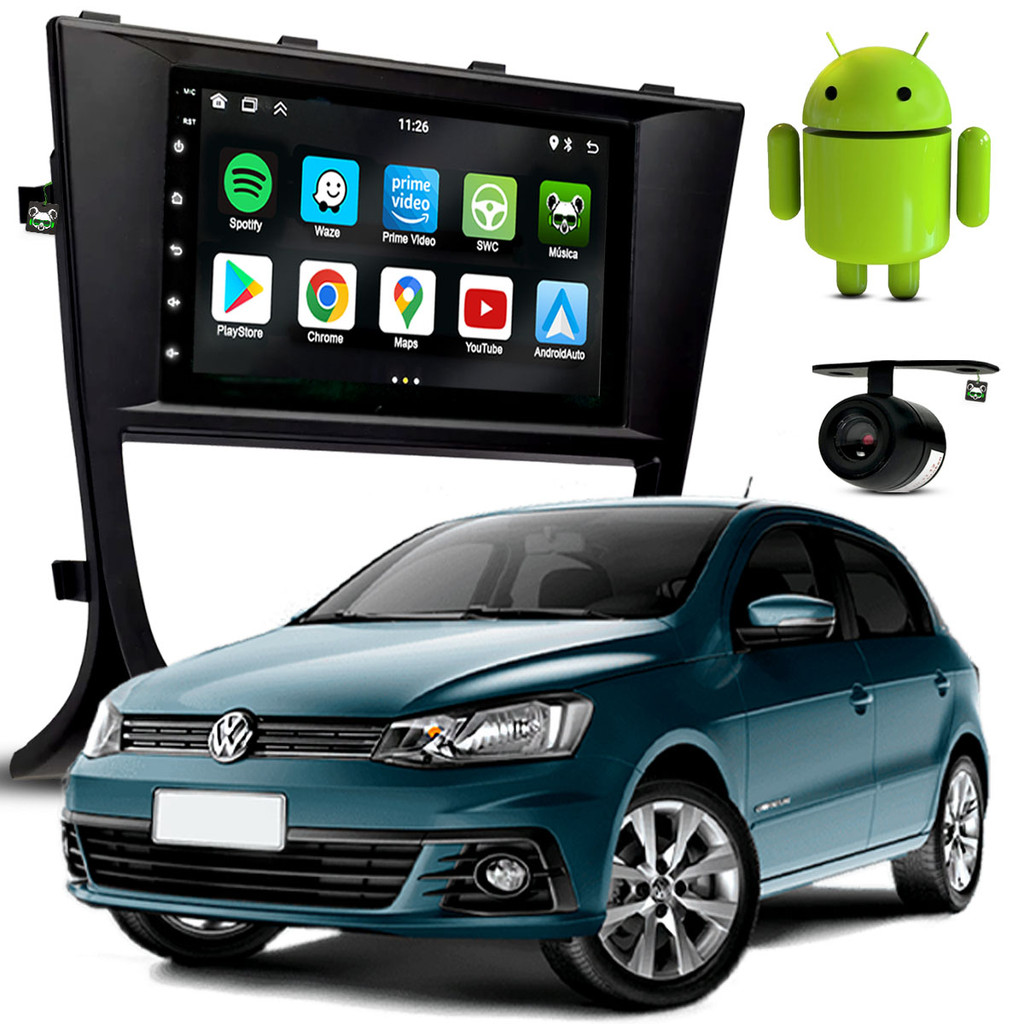 Kit Central Multimidia 7 Polegadas Gol G5 2008 2009 2010 2011 2012 em Oferta na Shopee