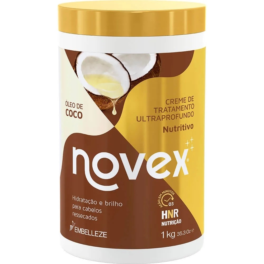 Creme de Tratamento Novex Óleo de Côco 1kg em Oferta na Shopee