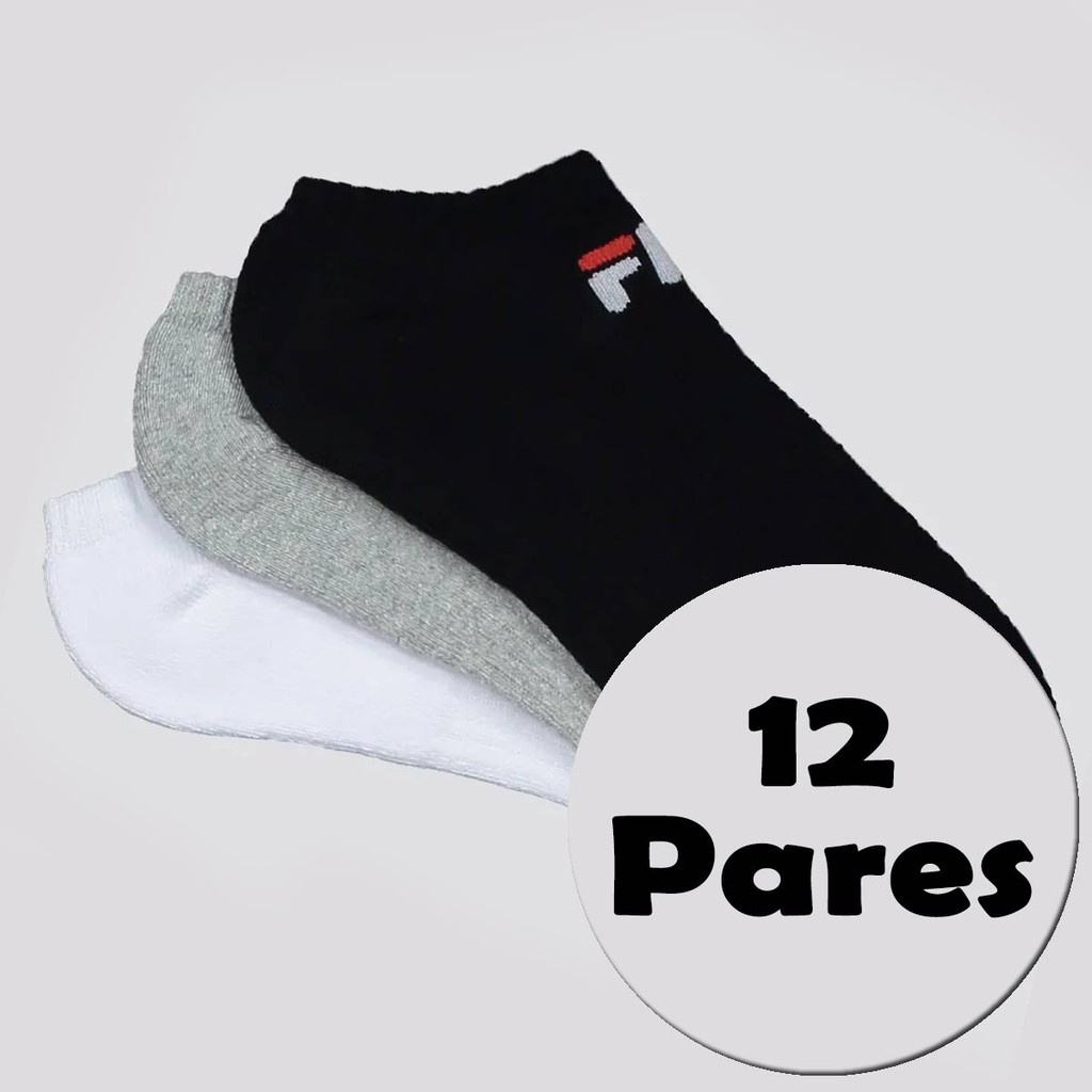 Kit Meia Fila 12 Pares Curto