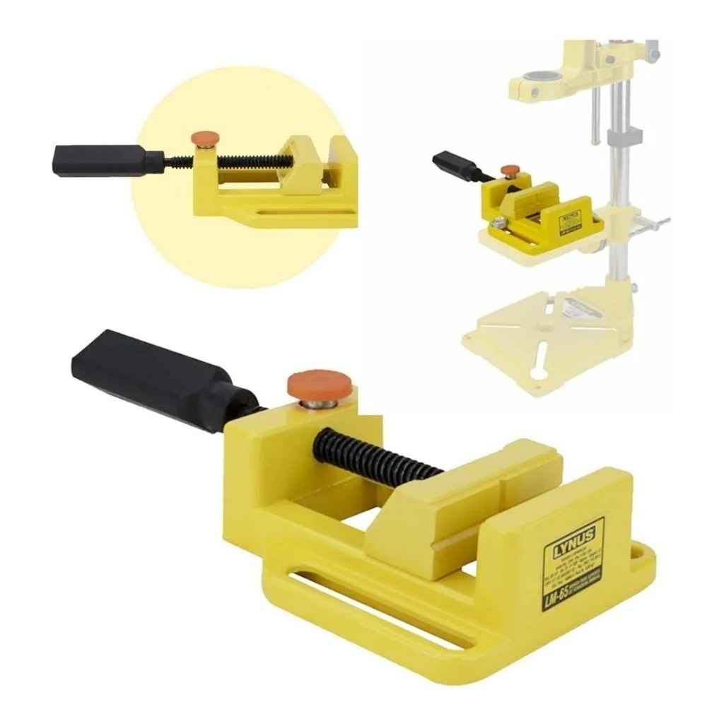 Morsa Para Suporte De Furadeira Lm-65 Lynus em Oferta na Shopee