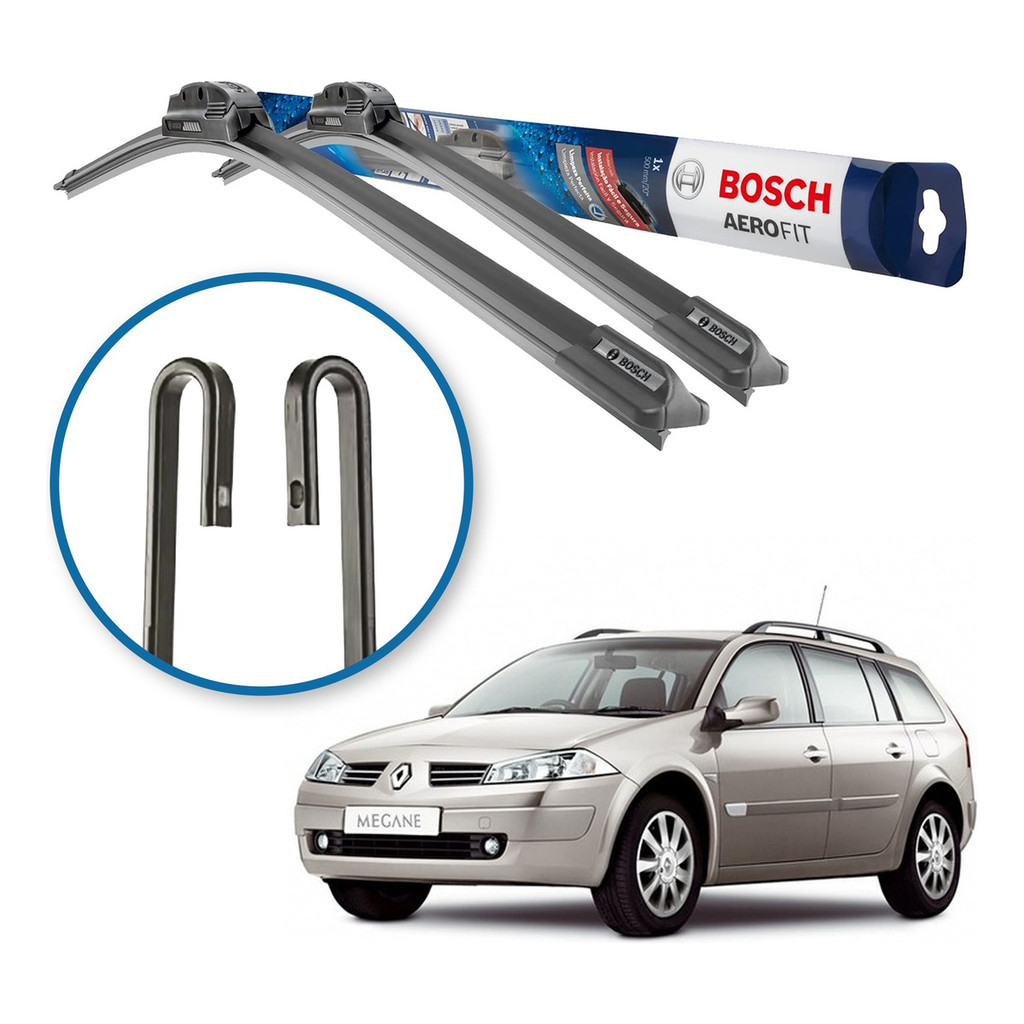 Palheta Limpador Parabrisa Original Bosch Renault Megane Grand Tour 2006 A 2012