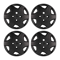 Calota Aro 13" Preto Fosco Modelo Celta 2012 a 2015 Jogo c/4 Calotas Grid - 042CB-POF-E