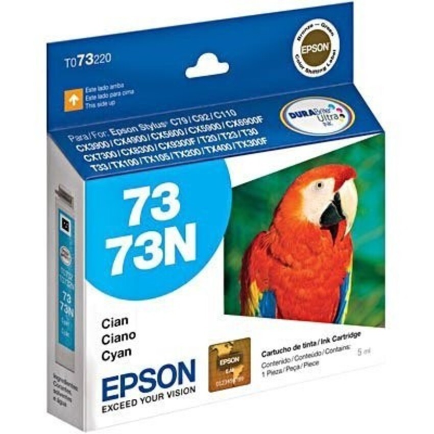 Cartucho Epson T073220 C79 CX3900 CX4900 CX5900, CX6900F CX7300 CX8300 CX9300F TX200 TX400 azul