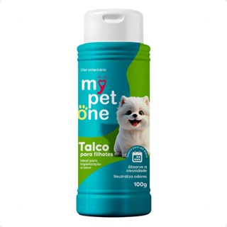 Talco Higiênico Perfumado Para Cães Filhotes Mypetone - 100g em Oferta na Shopee