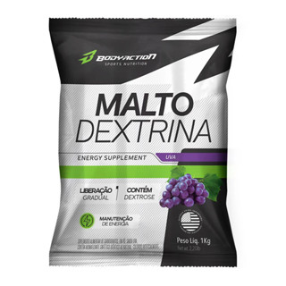 Maltodextrina Sabor Uva 1 Kg Body Action em Oferta na Shopee