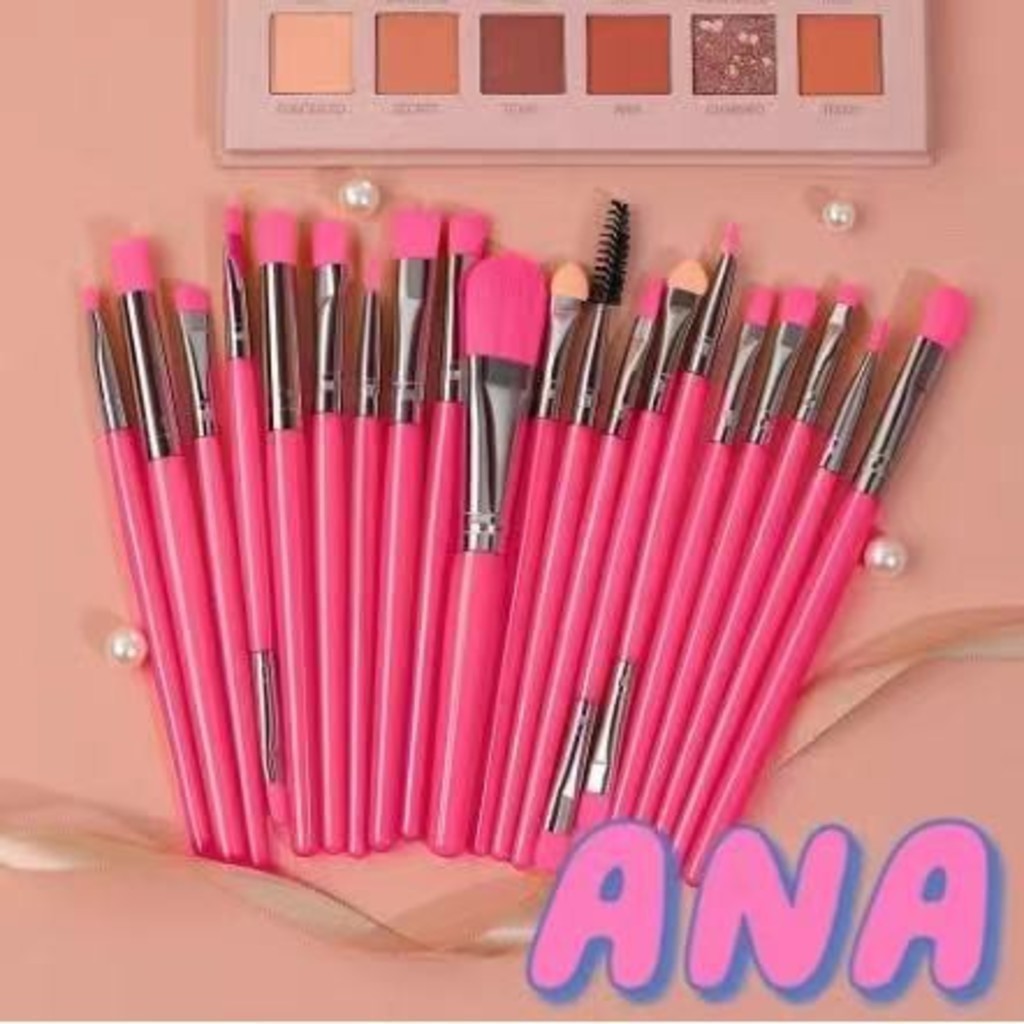 ANA1108 KIT 20 Pcs Pincéis De Maquiagem · foto 2