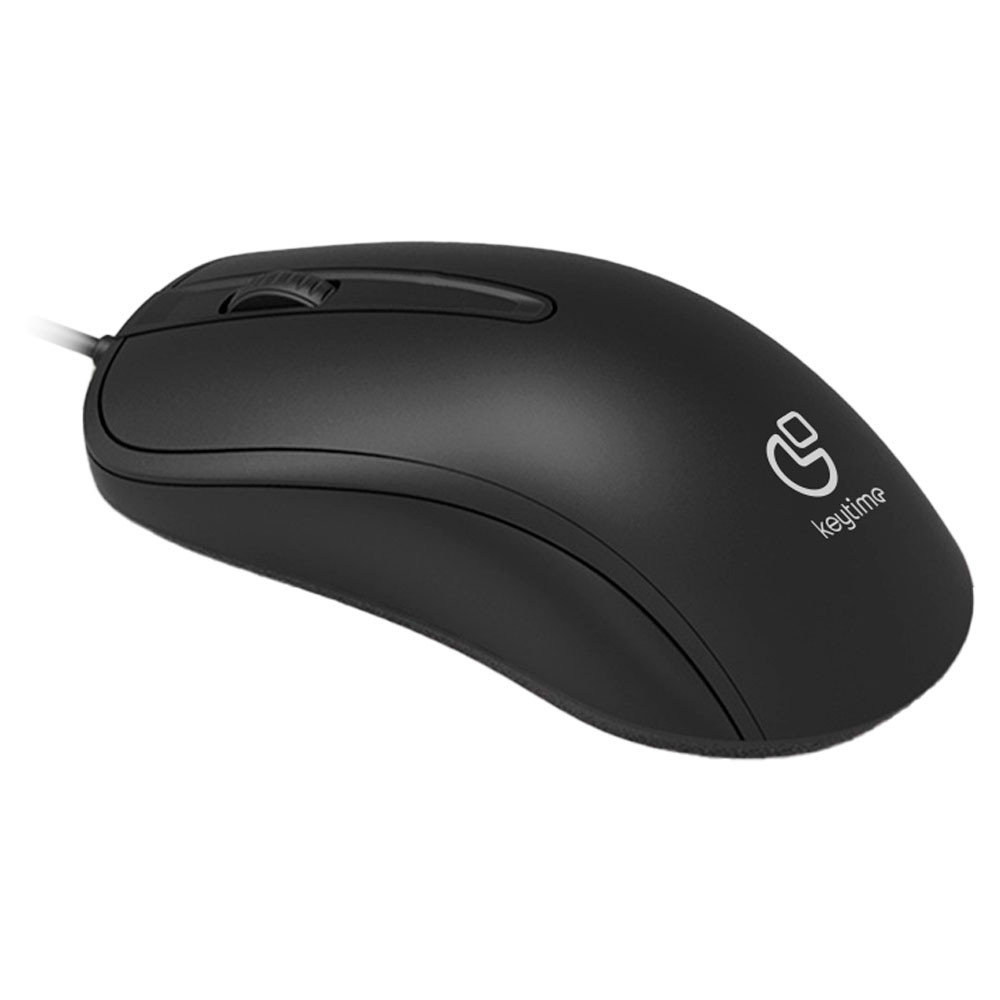 Detalhes do MOUSE OPTICO USB KEYTIME ESSENTIAL PRETO KYT00003
