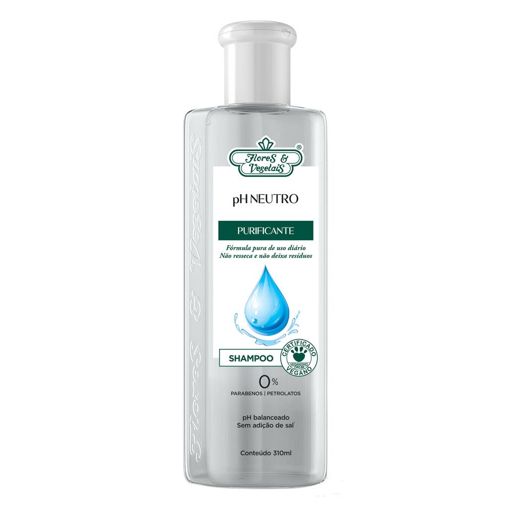 KIT SHAMPOO E CONDICIONADOR FLORES E VEGETAIS