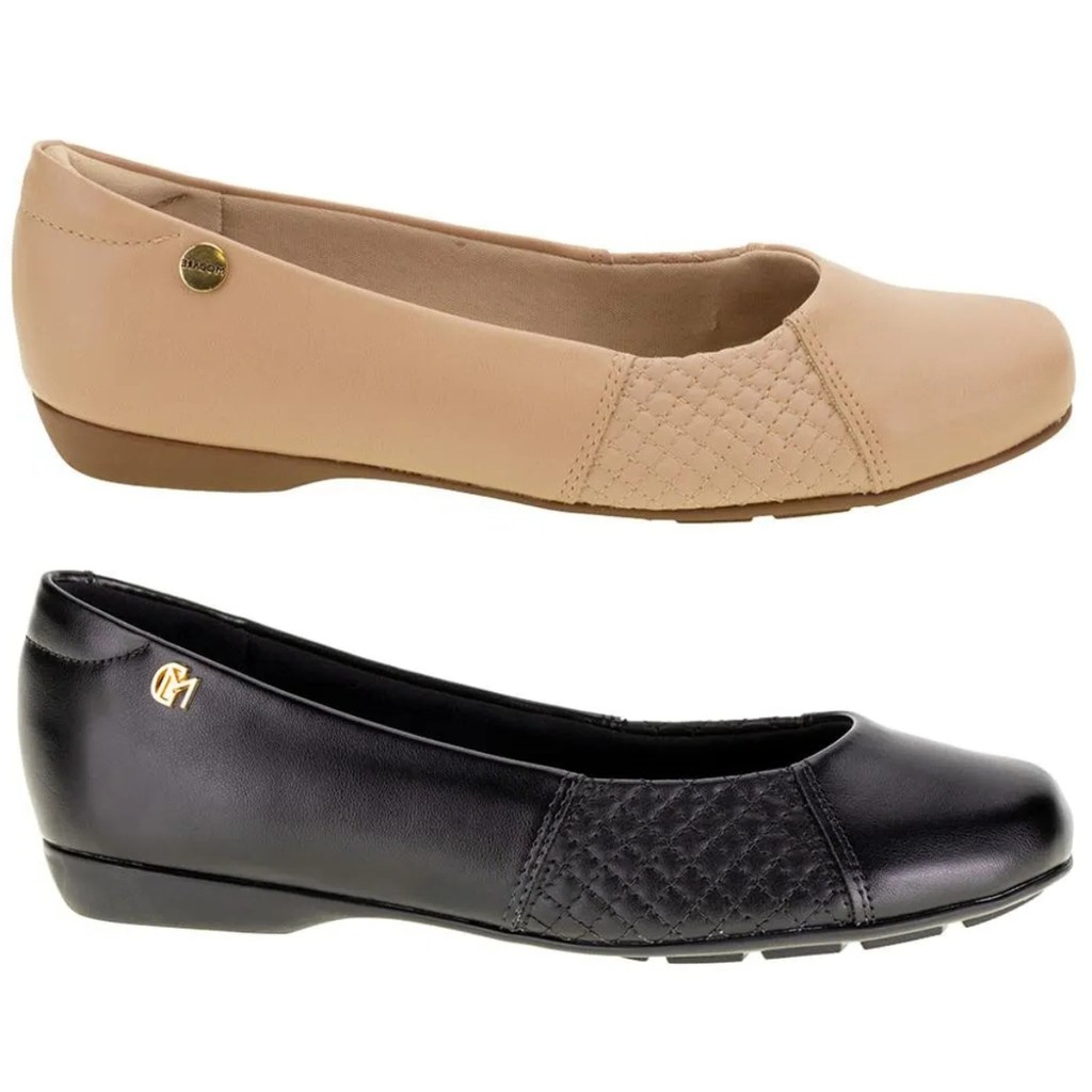 Sapatilha Modare Ultraconforto Feminina Bico Redondo em Oferta na Shopee