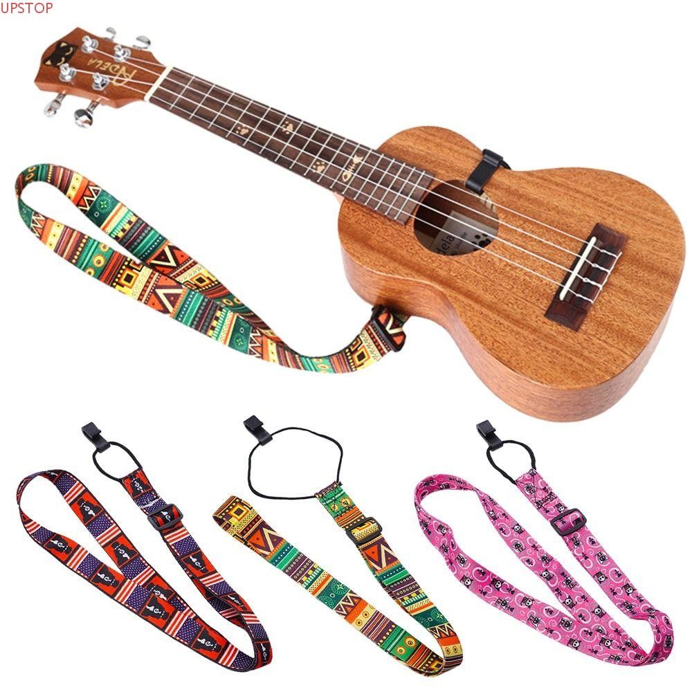 Correia De Guitarra UPSTOP , Cintos Ajustáveis De Poliéster , Estilo Étnico Para Ukulele em Oferta na Shopee