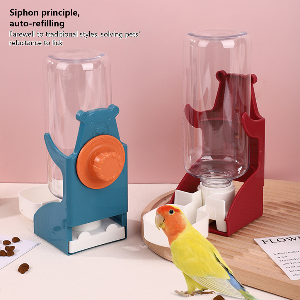 Alimentador Automático De Água Para Pássaros De Estimação , De Papagaio Transparente De Grande Capacidade Acessórios De em Oferta na Shopee