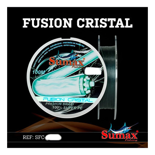 Linha Multi Sumax Fusion Cristal - 0,30 Mm