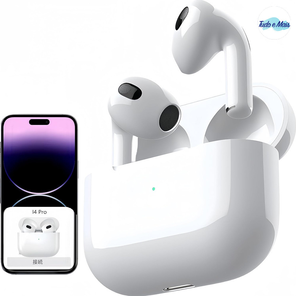 I12s tws/PRO 4 FoneBbluetooth 5.0 Fone De Ouvido Portátil Sem Fio