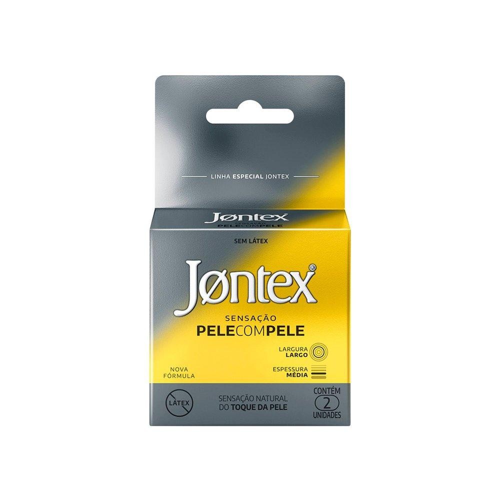 Preservativo Camisinha Jontex Pele Com Pele - 2 Unidades em Oferta na Shopee