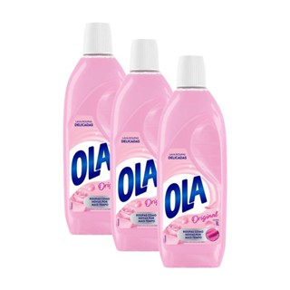 Kit com 3 Lava Roupas Ola Original 1L Cada em Oferta na Shopee