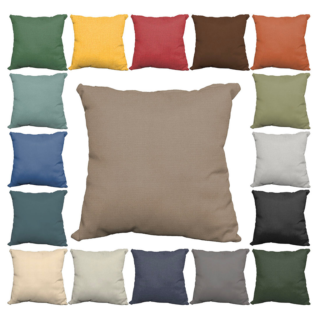 Kit 4 Capa Almofada 45X45 impermeável acquablock área externa jardim varanda sacada