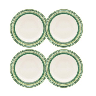 Jogo de 4 Pratos Sobremesa 18 Cm Donna Campestre em Oferta na Shopee