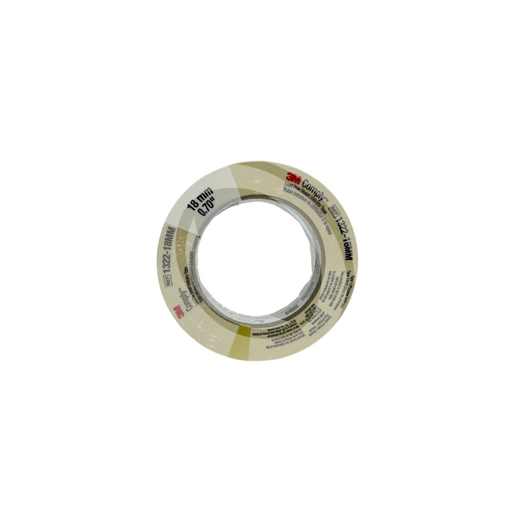 COMPLY 1322 3M | Fita Vapor Para Autoclave Sem Chumbo 18mm × 55 metros