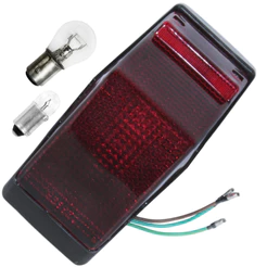 Lanterna sinaleira traseira completa com lâmpada XR200 NX200 XLR125