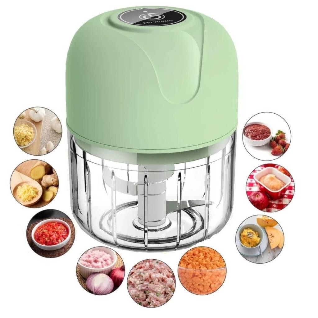 Mini Processador Triturador Sem Fio Elétrico 250ML De Alimentos Para Legumes Alho Gengibre ENVIO IMEDIATO!!