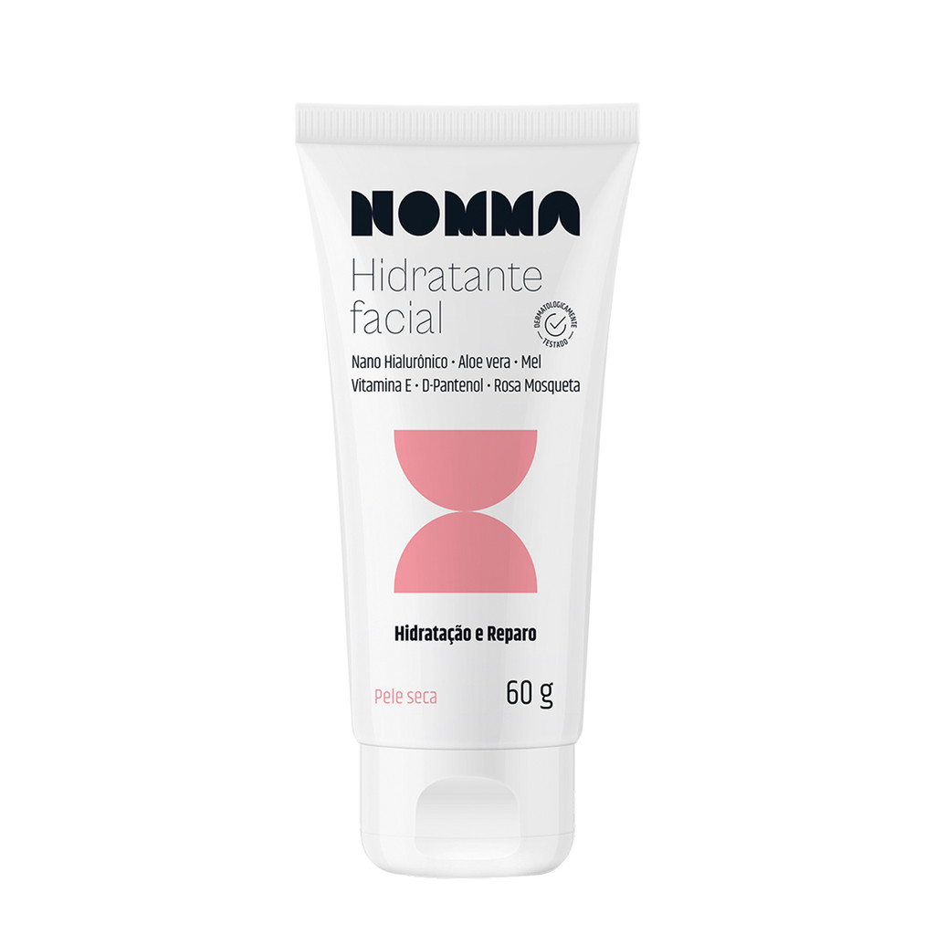 Nomma Healthy Pele Seca - Hidratante Facial 60g em Oferta na Shopee