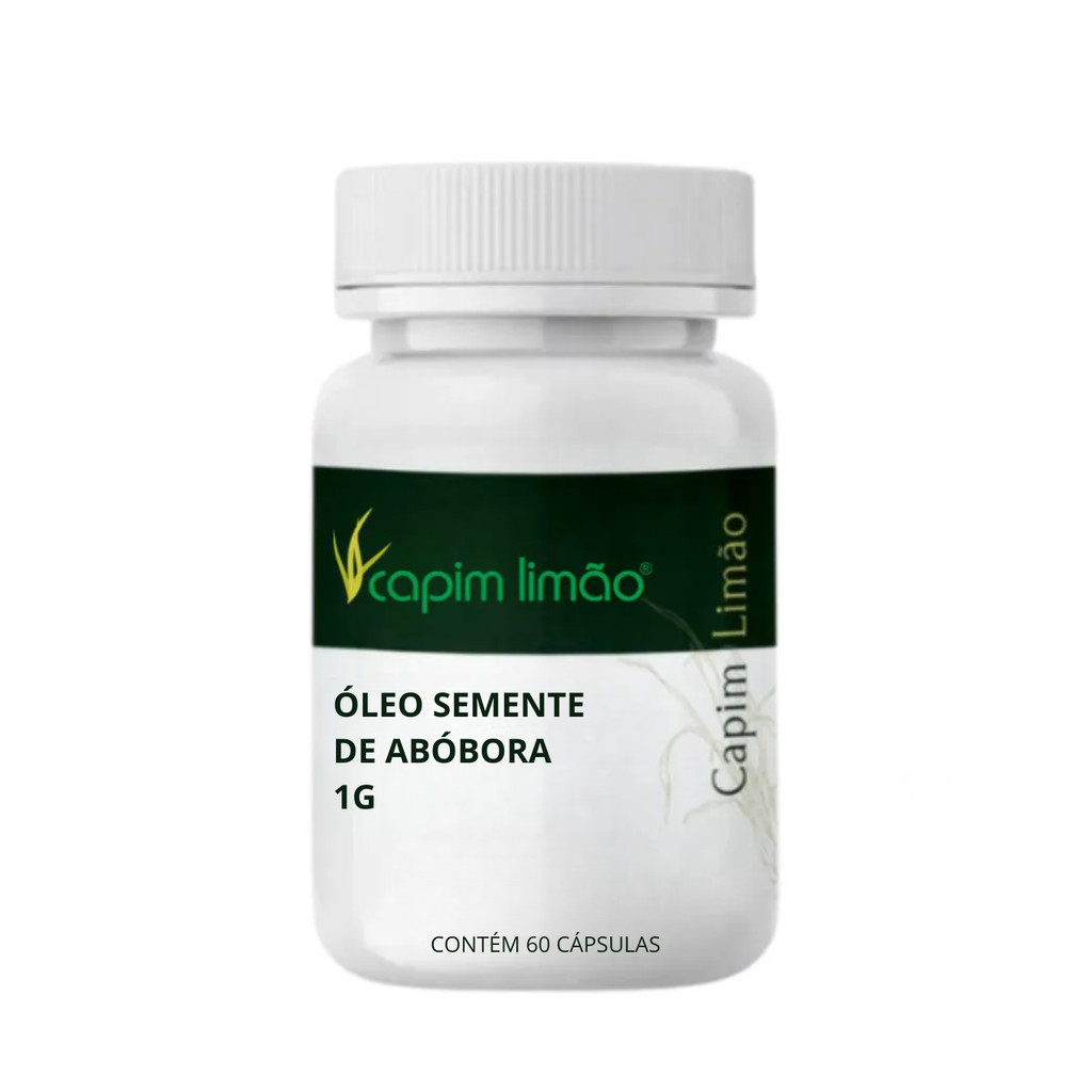 Oleo semente de abóbora 500mg - 60 cápsulas em Oferta na Shopee
