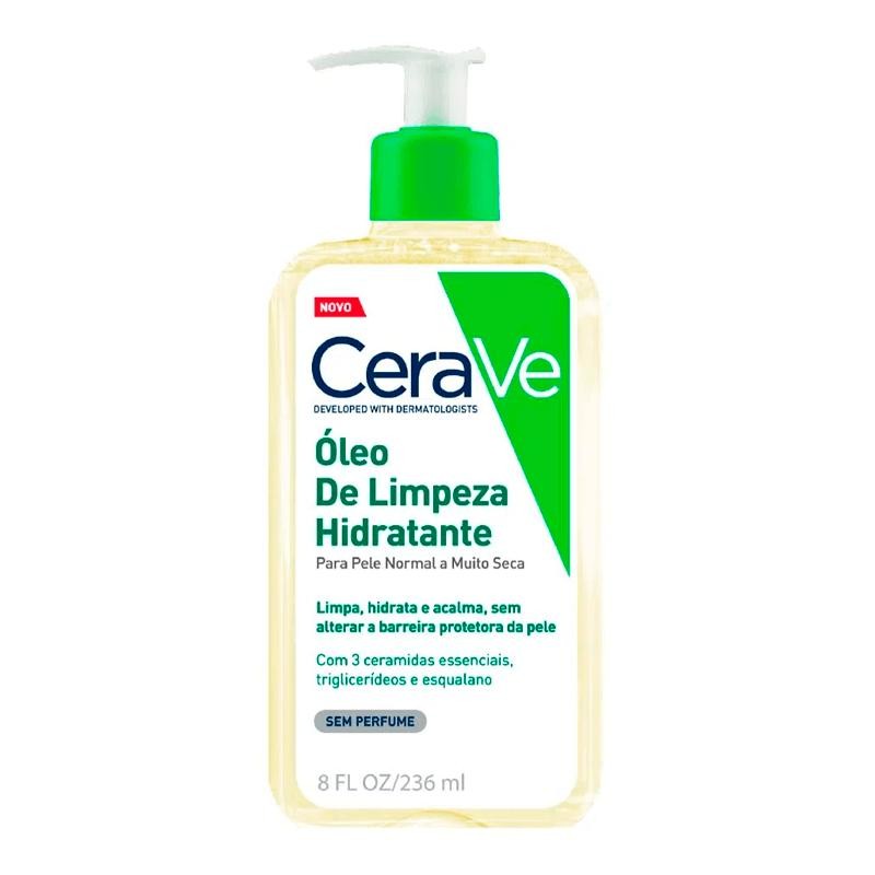 Óleo De Limpeza Cerave Hidratante 236ml em Oferta na Shopee