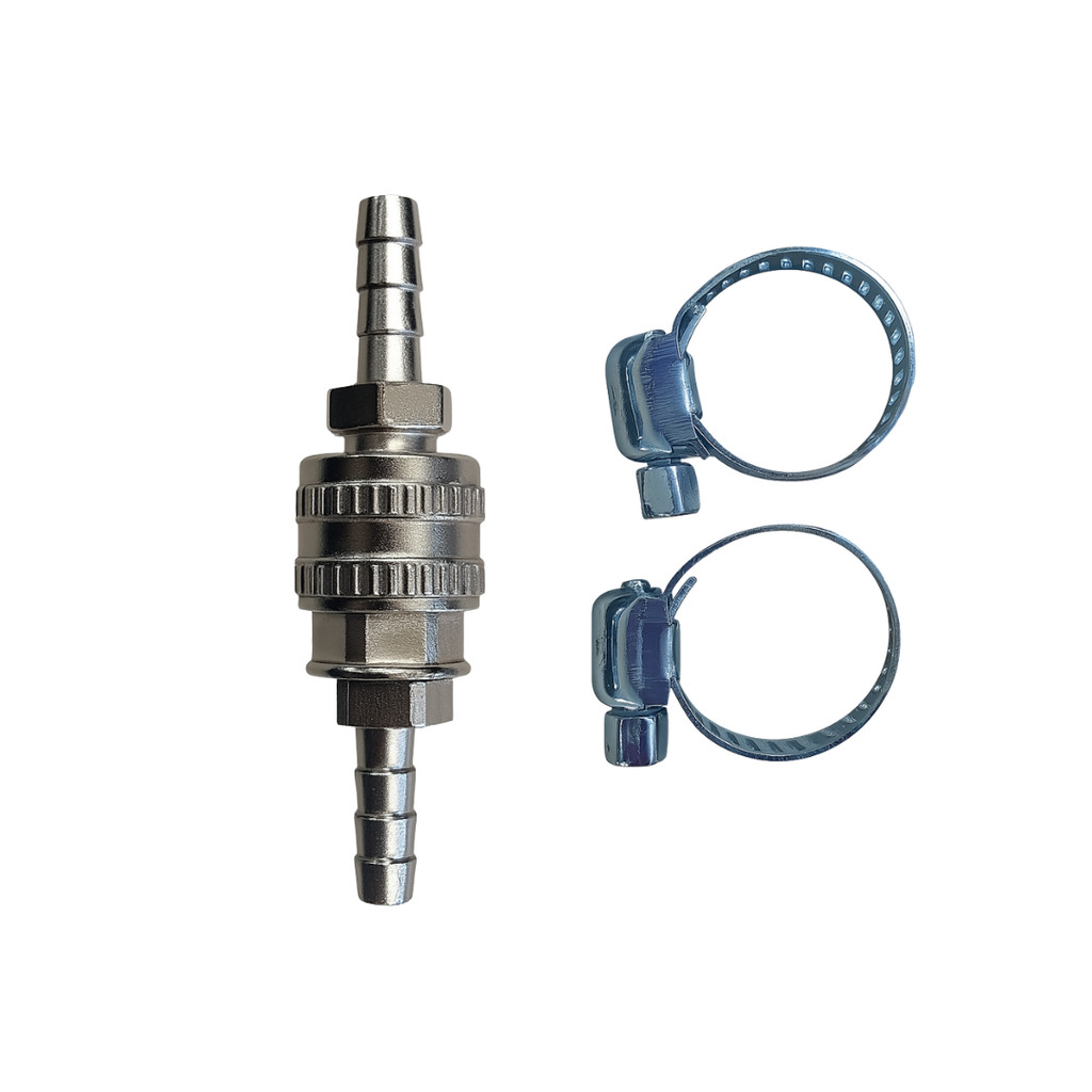 Kit Engate Rápido Para Gás De Cozinha Ar 5/16 + Abraçadeiras