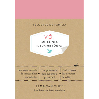 Vó, me conta a sua história? (Tesouros de família) em Oferta na Shopee