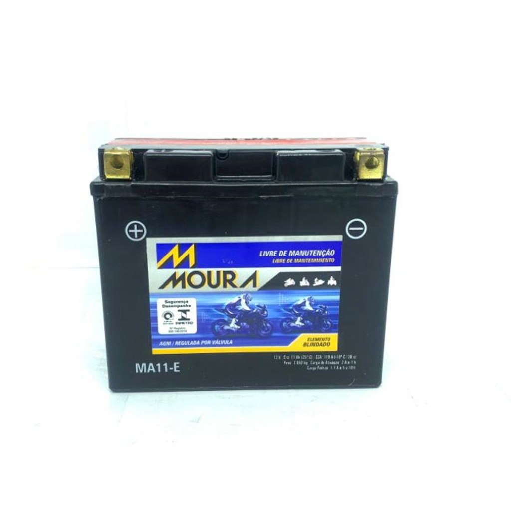 Bateria Moura Ma11-E Yamaha 600 Xj6 Yt12b-bs Ducati 696 Monster 696 Zx1000-c Ninja