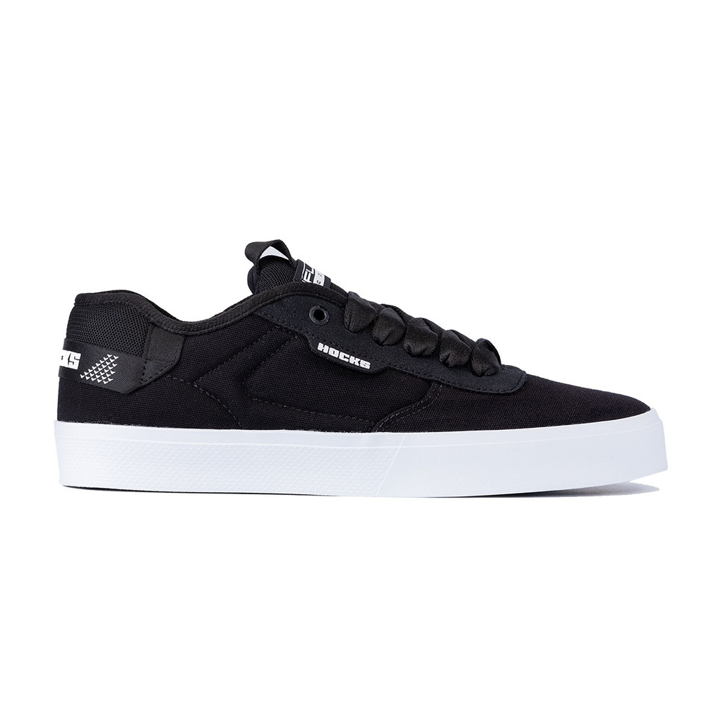 Tênis Hocks Flat Core Classic Black Preto Branco