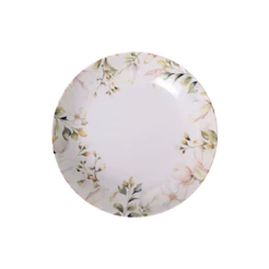 Prato Fundo 22cm Porcelana Decoração Cozinha Magnólia Tramontina